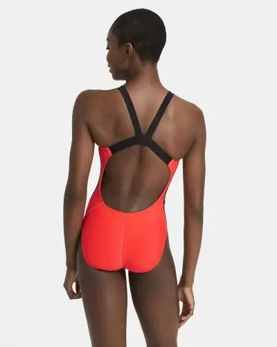 Maillot de bain nike rouge online