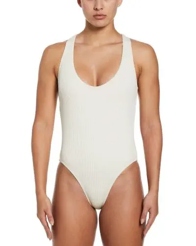 Low cut swimming costume hot sale