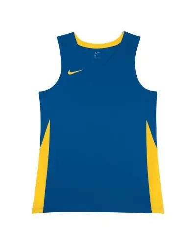 Maillot de basket bleu et jaune outlet