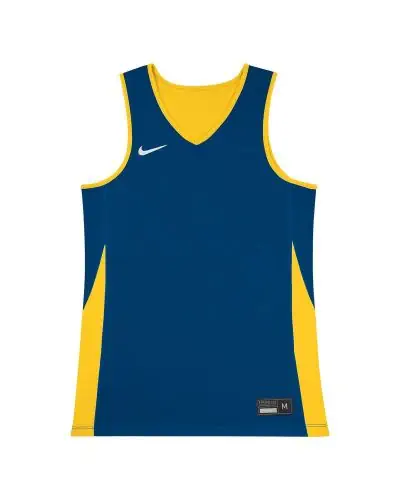 Maillot de Basket reversible Nike Team pour Enfant NT0204 719 Jaune Bleu EKINSPORT
