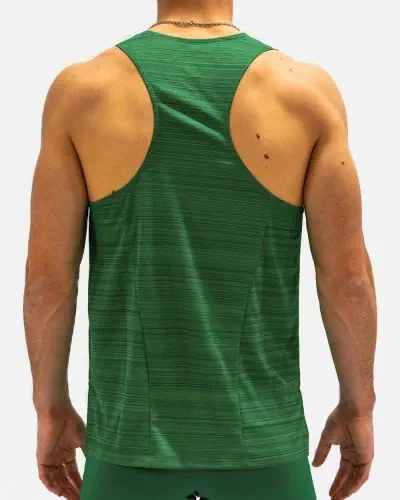 Debardeur de running Nike Dry Miler Singlet pour Homme NT0300 302 Vert EKINSPORT