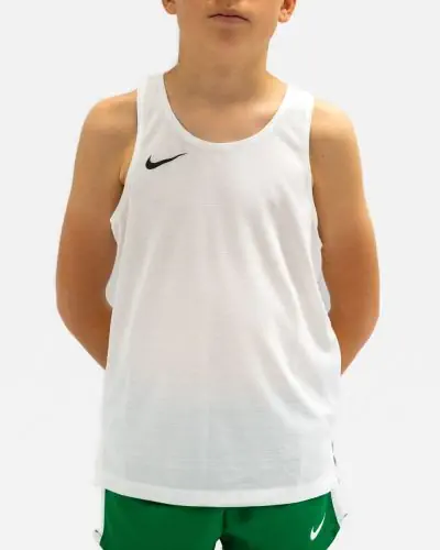 Nike Stock Kinder Running Tank Top NT0302 100 WeiB EKINSPORT