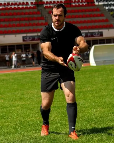 Tenue de rugby homme top