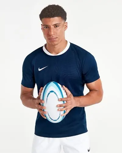 Maillot de rugby Nike Team Crew Razor pour Homme NT0582 451 Bleu Marine EKINSPORT