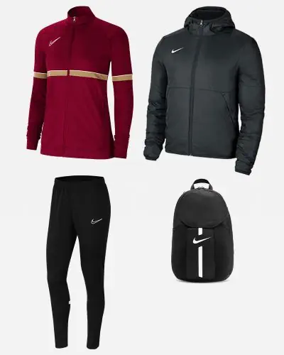 Pack Nike Academy 21 pour Femme. Survetement Parka Sac EKINSPORT