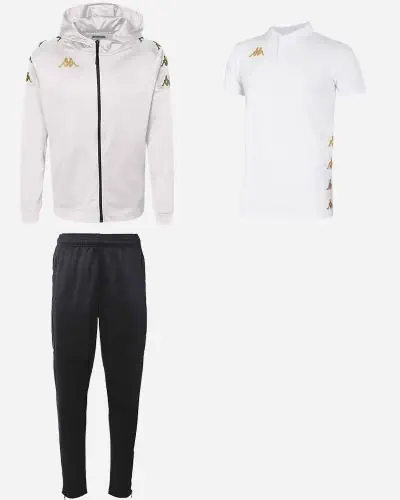 Pack Kappa grevolo 3 pieces Sweat jacket Sweat pants Polo EKINSPORT
