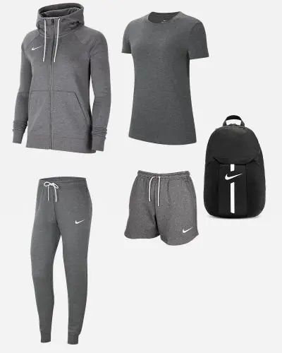 Kit Nike Team Club 20 for Female. Sweatshirt Trouser T shirt Shorts Bag EKINSPORT