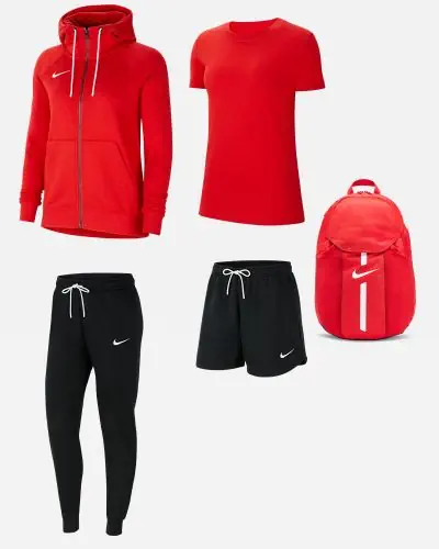 Pack Nike Team Club 20 pour Femme. Sweat shirt Bas de jogging Tee shirt Short Sac EKINSPORT