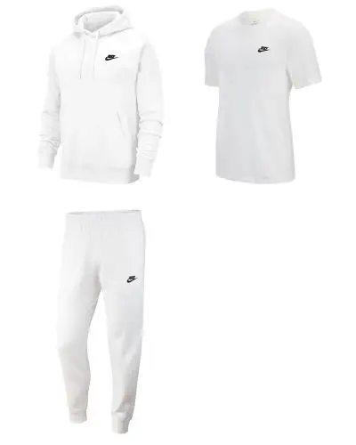 Pack Nike Sportswear pour Homme. Sweat shirt Bas de jogging Tee shirt EKINSPORT