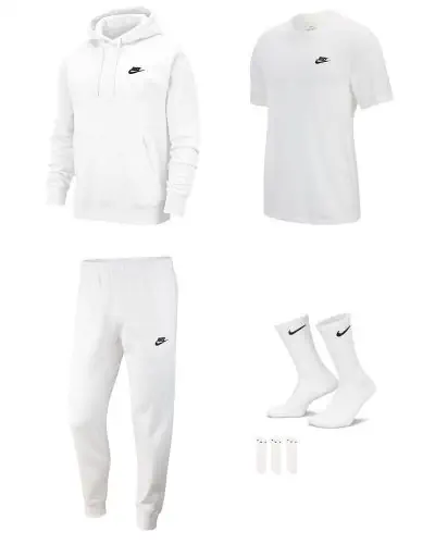 Pack Nike Sportswear pour Homme. Sweat shirt Bas de jogging Tee shirt Chaussettes EKINSPORT