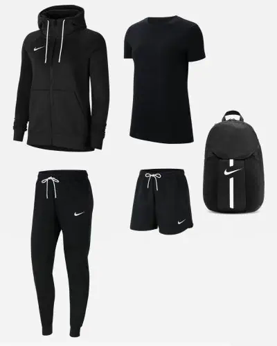 Pack Nike Team Club 20 pour Femme. Sweat shirt Bas de jogging Tee shirt Short Sac EKINSPORT