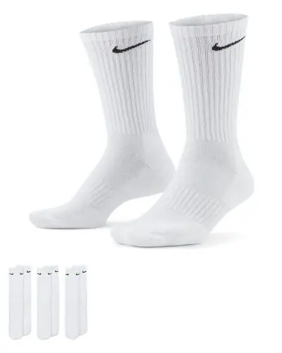 Nike Everyday Cushioned 3 Pack Socks EKINSPORT