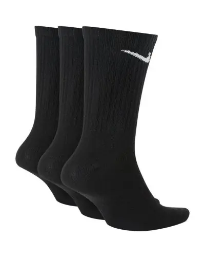 Lot de 3 paires de chaussettes Nike Everyday Lightweight Crew SX7676 010 Noir EKINSPORT