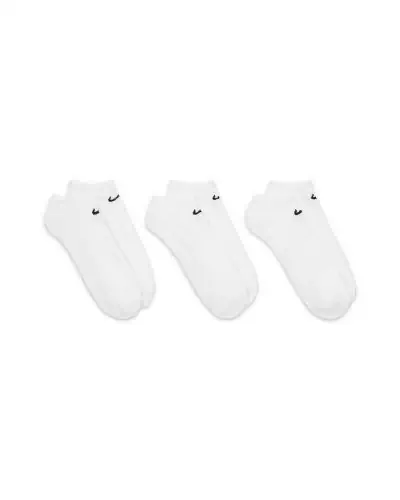 Calzini bassi Nike Everyday Lightweight 3 Pair SX7678 100 Bianco EKINSPORT