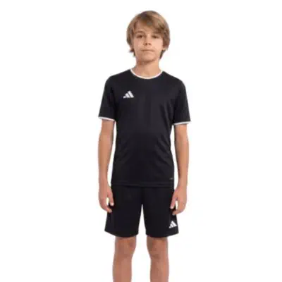 ensemble adidas entrada 26 enfant maillot short noir
