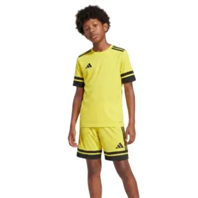 ensemble adidas squadra 25 enfant maillot short jaune