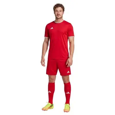 ensemble adidas entrada 26 homme survetement maillot short chaussettes rouge