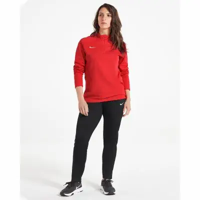 Women's 1/4 Zip Training Top Red | EKINSPORT