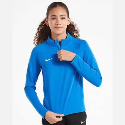 Nike Training Royal Blue 1/4 Zip top for kids | EKINSPORT