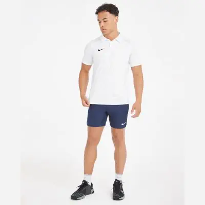 Polo Nike Team Blanc pour Homme 0347NZ 100 EKINSPORT
