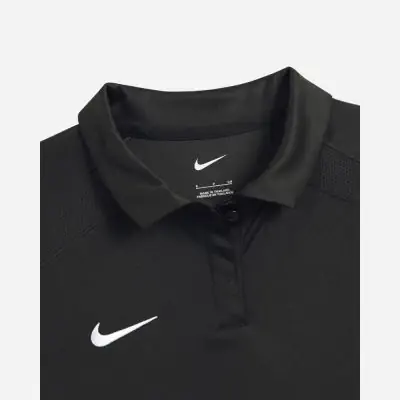 Women s Nike Team Black Polo 0348NZ 010 EKINSPORT