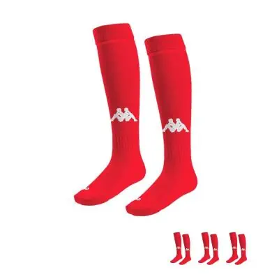 Lot de 3 paires de chaussettes Deuil Enghien FC Rouge