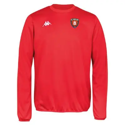Sweatshirt FC Melun Rouge pour homme