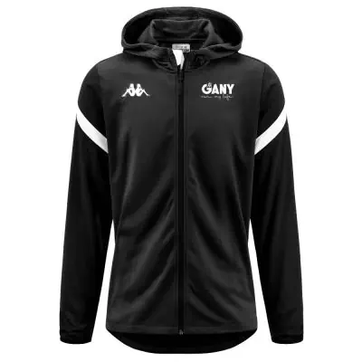 Sweat zippé à capuche Kappa Gany Run My Life pour homme