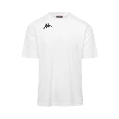 Maglia Kappa Dovo Bianco per Uomo 34196UW 001 homme EKINSPORT