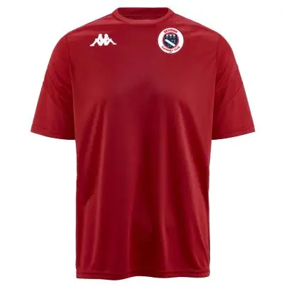 Maillot Kappa Dovo Rouge pour homme Sevran FC EKINSPORT