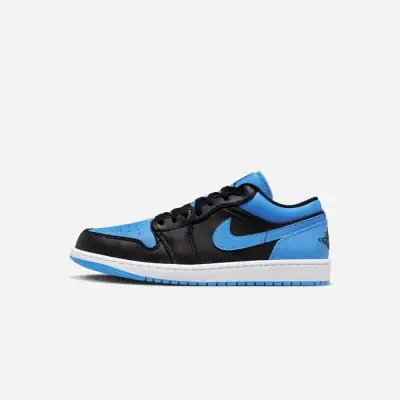 Chaussures Jordan 1 Noir Bleu pour Homme EKINSPORT