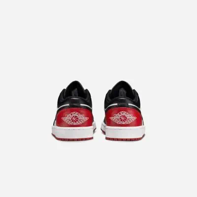 Nike Air Jordan 1 Low White/Black/Red shoes for men | EKINSPORT