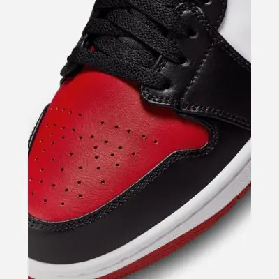 Nike Air Jordan 1 Low Scarpe da uomo bianco nero rosso EKINSPORT