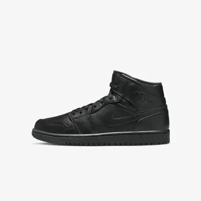 Chaussures Nike Jordan 1 Mid Noir pour Homme 554724 093 EKINSPORT