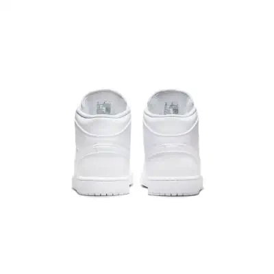 Nike air jordan 1 all white discount
