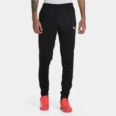pantalon de survetement puma teamrise noir homme 657390 03