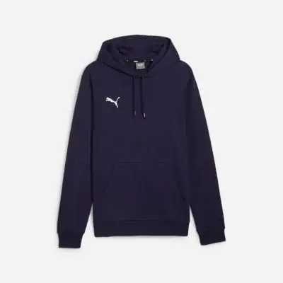 sweat a capuche puma teamgoal bleu marine homme 658618 06