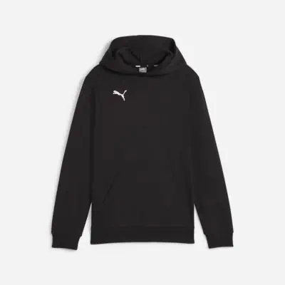 sweat a capuche puma teamgoal noir enfant 658619 03