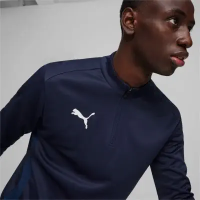 Haut d'entrainement 1/4 Zip Puma teamGOAL pour homme - 658629-006