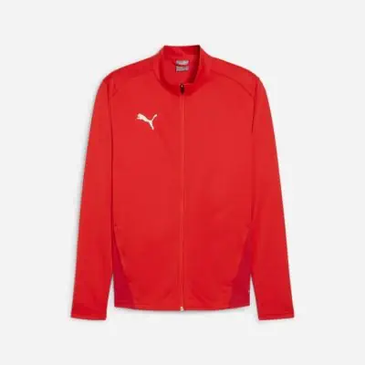 Chaqueta de chándal Puma teamGOAL roja para hombre EKINSPORT