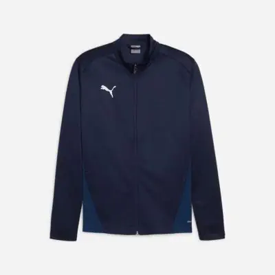 veste de survetement puma teamgoal bleu marine enfant 658634 06