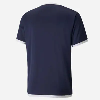 maillot puma teamliga bleu marine pour enfant 704925 06