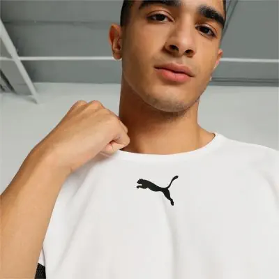 maillot puma teamrise blanc pour homme 704932 04