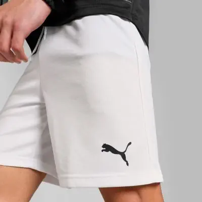 Short Puma teamRISE Blanc pour Homme EKINSPORT
