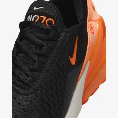 Nike air max 270 orange schwarz discount