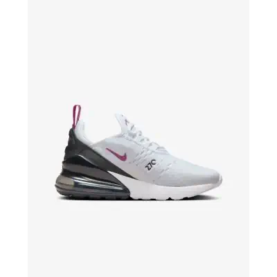 Scarpe da bambino Nike Air Max 270 Bianco e Antracite EKINSPORT