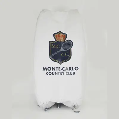 Sac de tennis Monte-Carlo Country Club Blanc - AMC2203K-BLANC