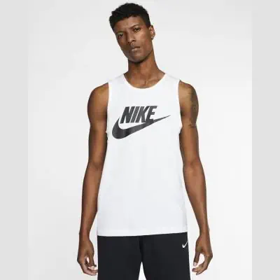 Cotton nike tank tops mens store