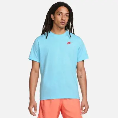 T shirt nike logo rouge on sale