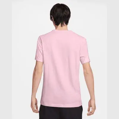 Men s Nike Sportswear Club Candy Pink T Shirt EKINSPORT